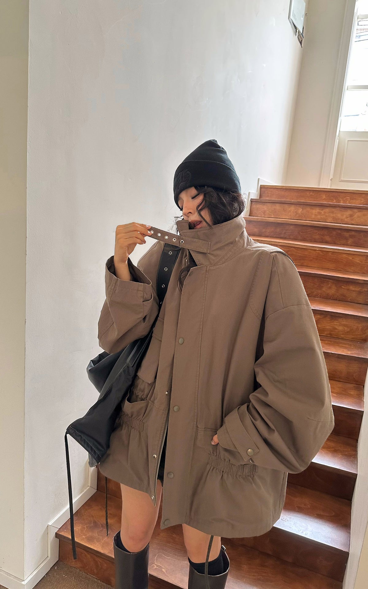 WARDEN EDGE Oversized Utility Field Jacket