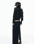 IAMXIAA Layered Low-Rise Mermaid Maxi Skirt