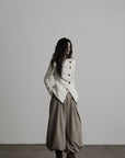 DOINDULGE Veste réversible à col montant asymétrique