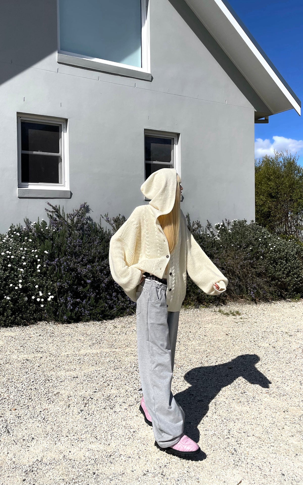 Rase le sol Oversized Wide Leg Sweatpants