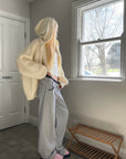 Rase le sol Oversized Wide Leg Sweatpants