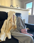 Rase le sol Oversized Wide Leg Sweatpants