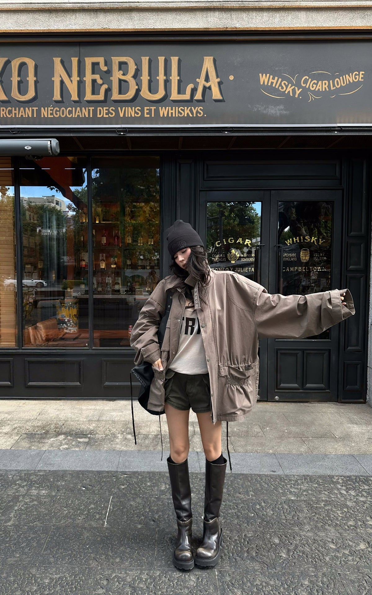 WARDEN EDGE Oversized Utility Field Jacket
