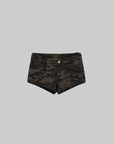 WARDEN EDGE Camo Low-Rise Hip-Hugging Shorts