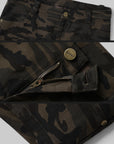 WARDEN EDGE Camo Low-Rise Hip-Hugging Shorts