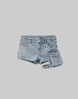 WARDEN EDGE Utility Denim Shorts with 3D Pocket Detailing