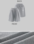 WARDEN EDGE Off-Duty Waffle Hoodie & Shorts Set