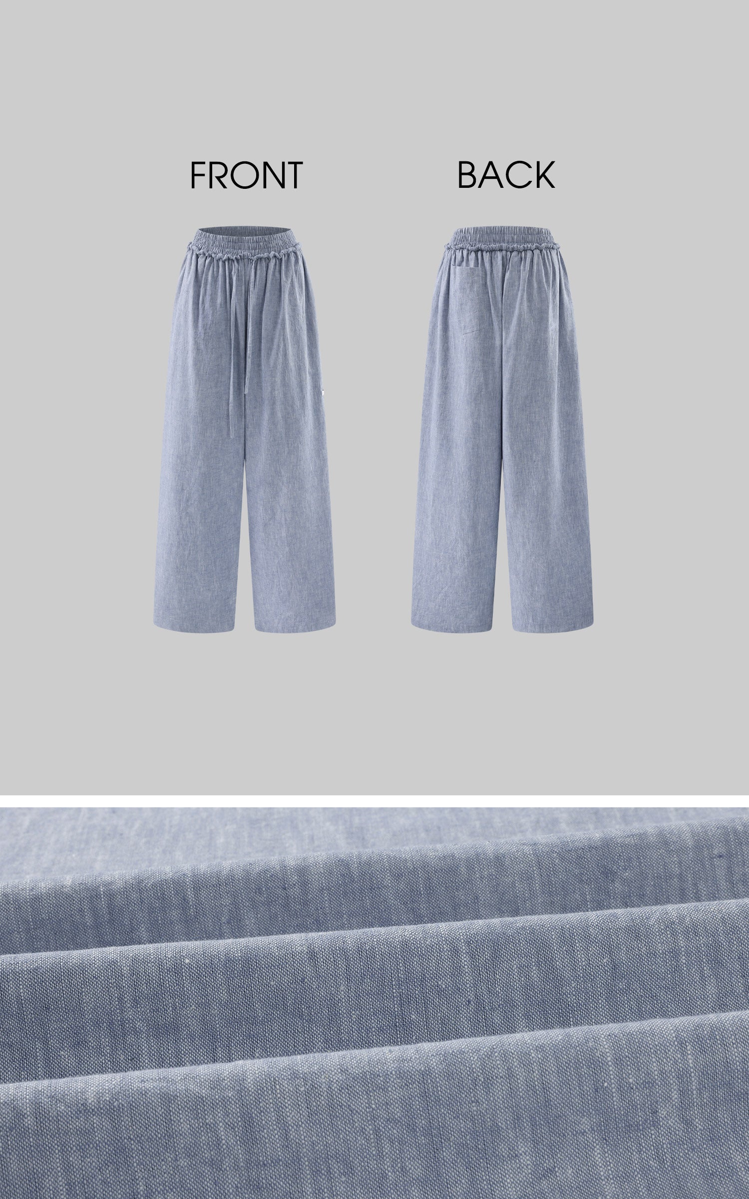WARDEN EDGE Drift Wide-Leg Drawstring Pants