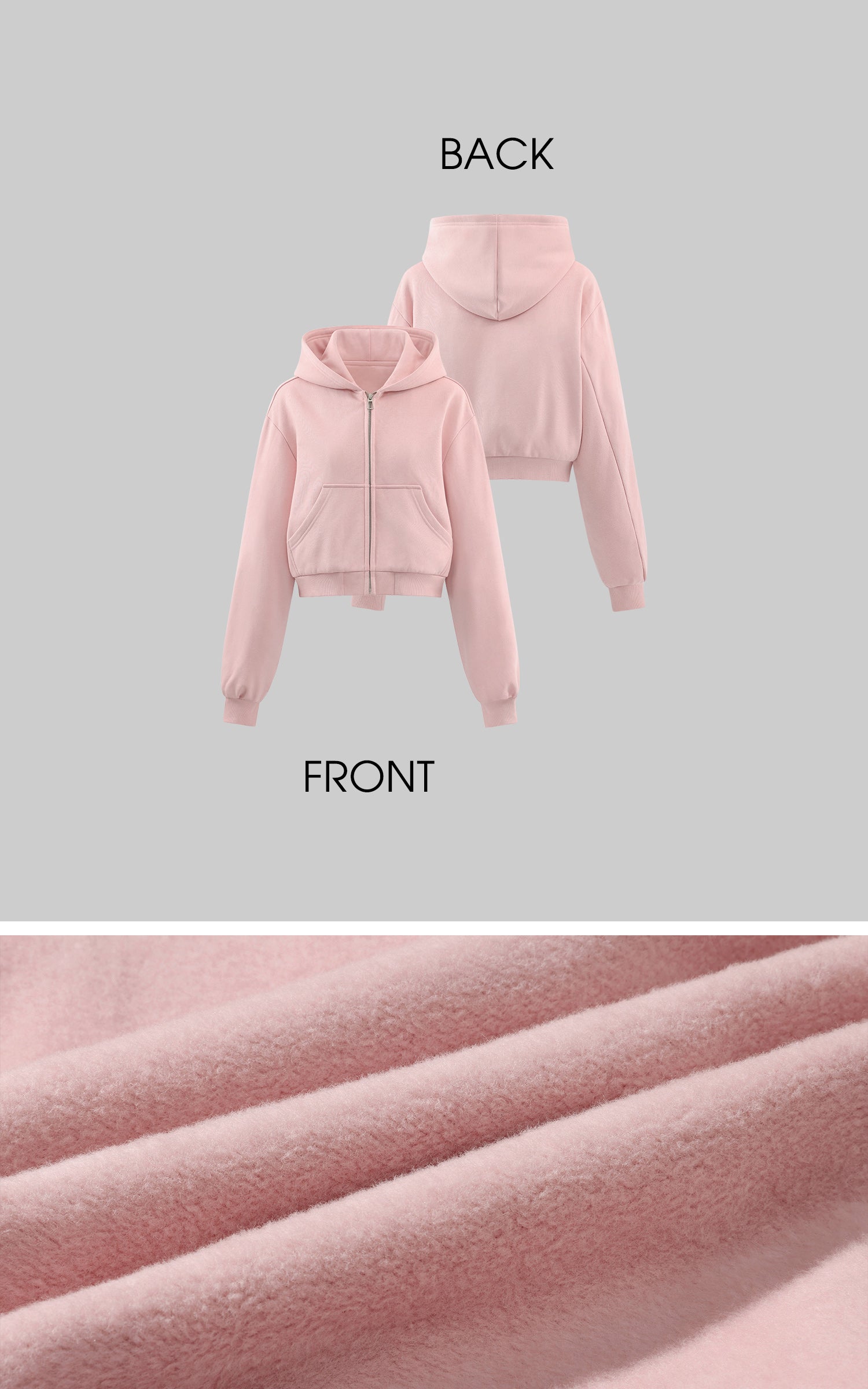 WARDEN EDGE Oversized Hoodie Vest Sweatpants Set