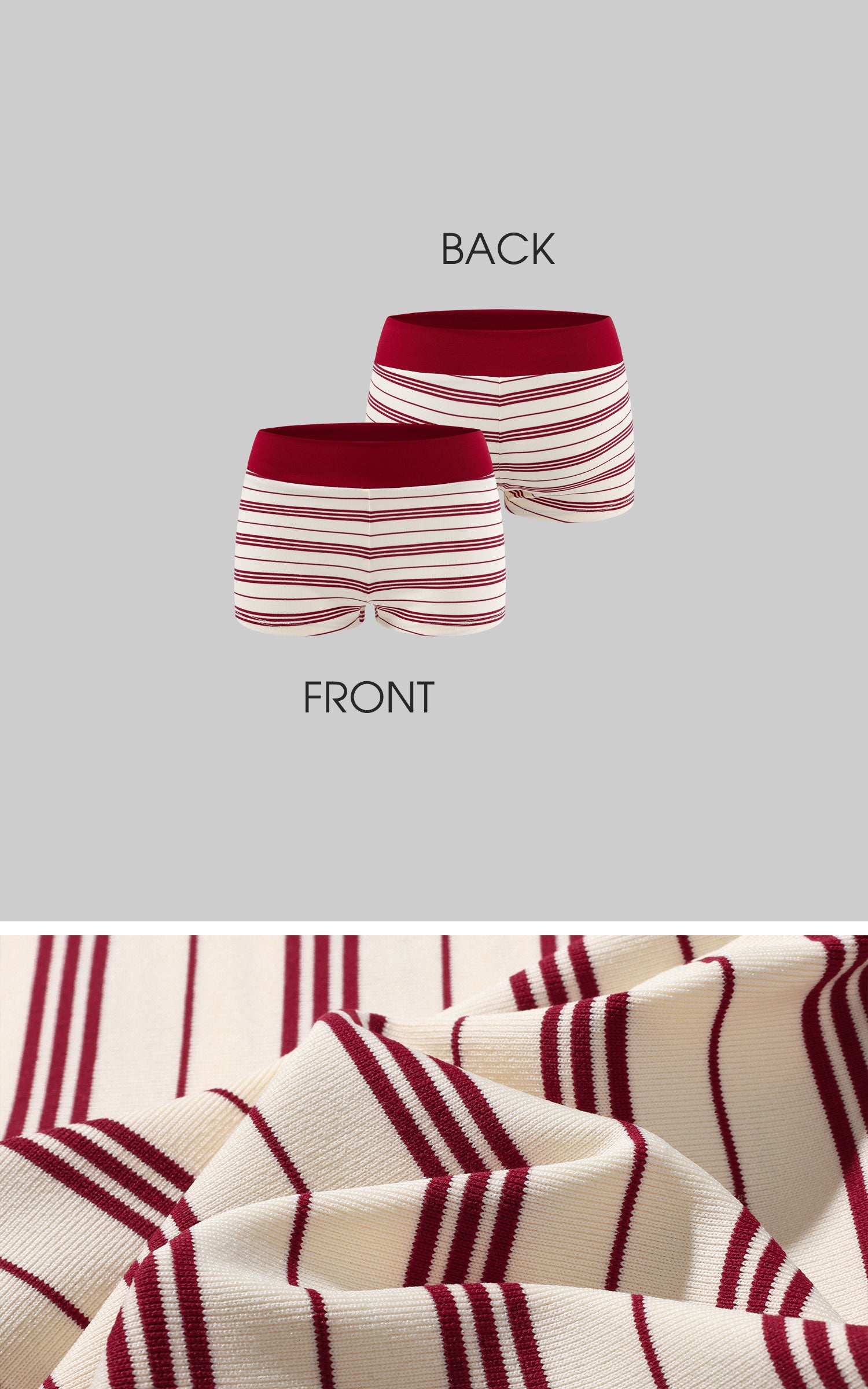 Rase le sol Striped Button-Up Top &amp; Shorts Set