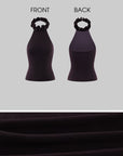 Hydrae Ruffle Halter Top & Midi Skirt Set