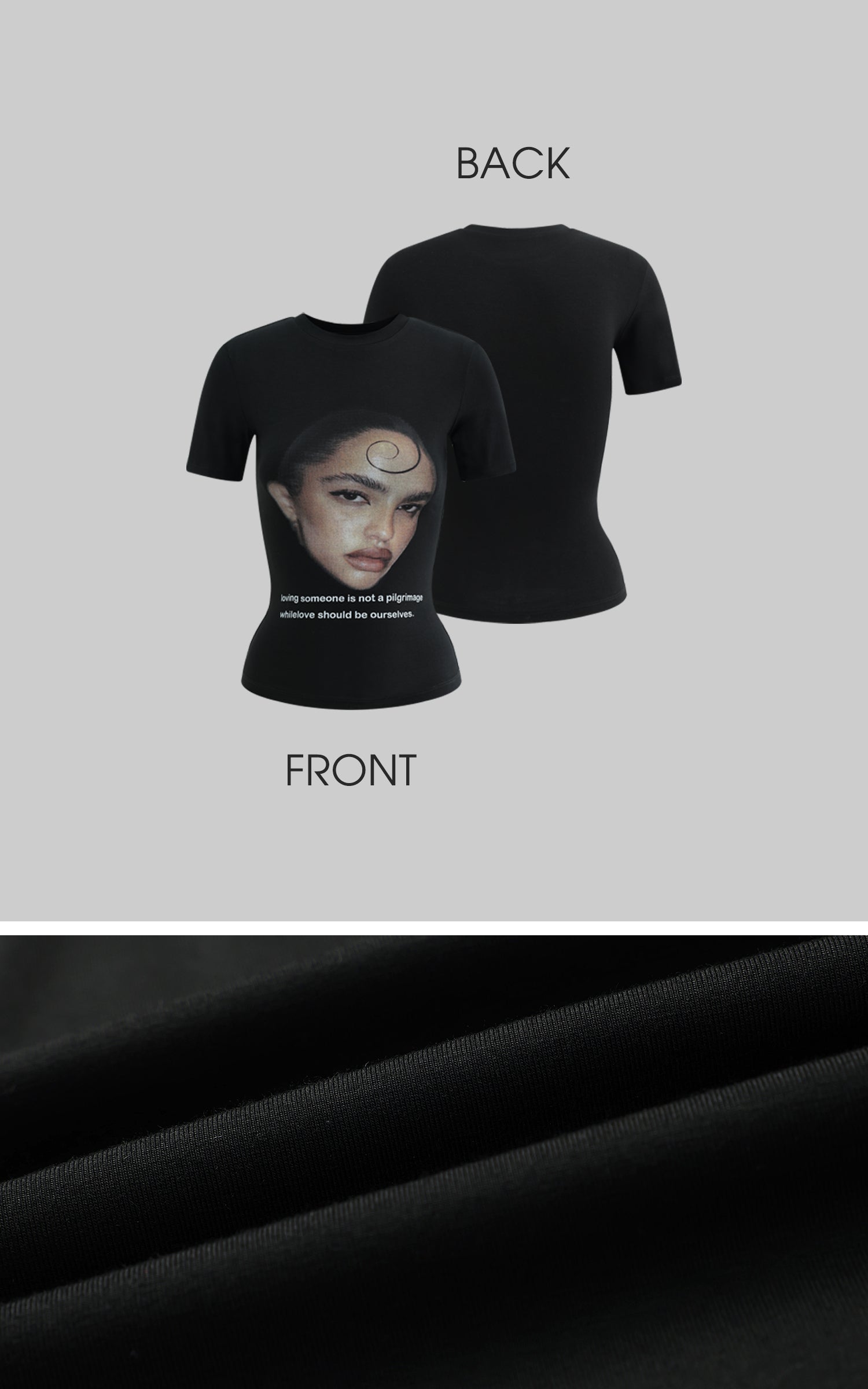 0122stepll Graphic Baby Tee – PINKPARKS