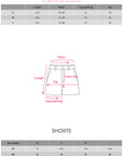 Rase le sol Red Embroidered Zip Hoodie & Shorts Set