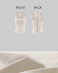 WARDEN EDGE Lace-Up Racerback Tank & Balloon Mini Shorts Set