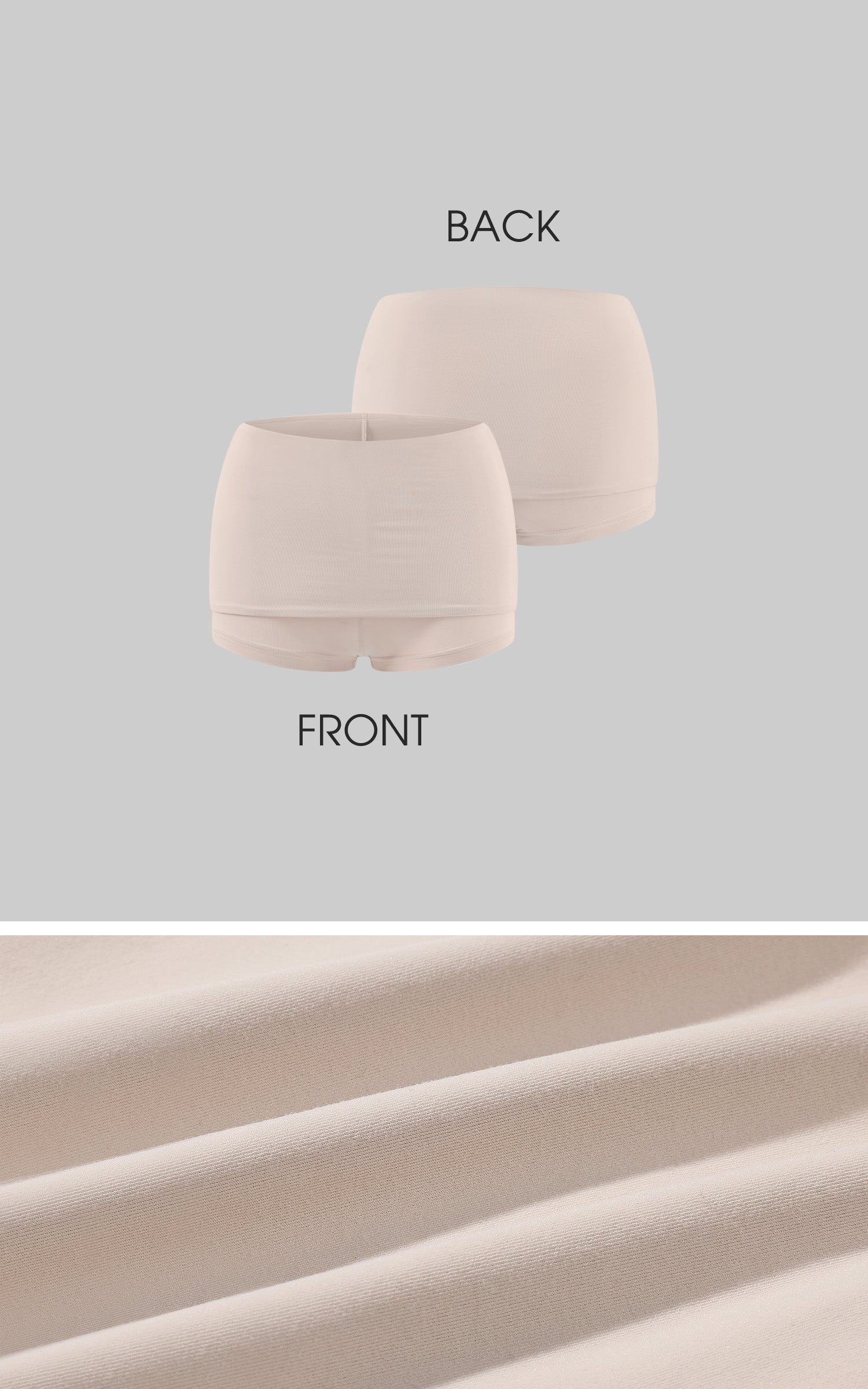 Hydrae Ensemble trois pièces nude avec dentelle et fronces pour détente