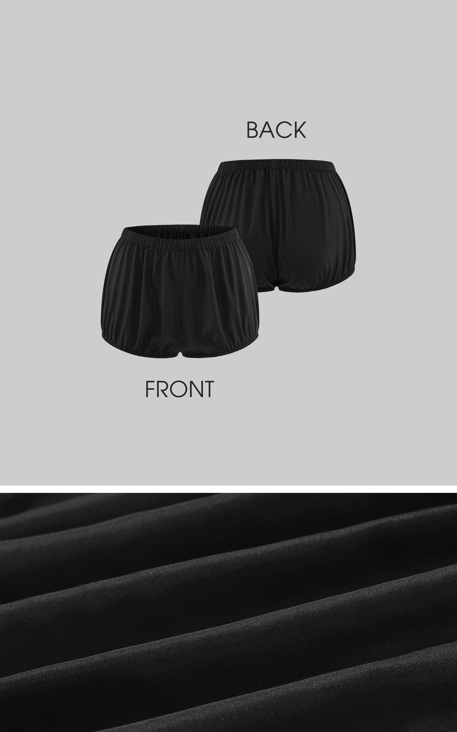 Rase le sol Deconstructed Pleated Mini Skirt &amp; Bloomers Set