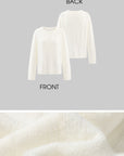 Rase le sol Distressed Stripe Knit Sweater