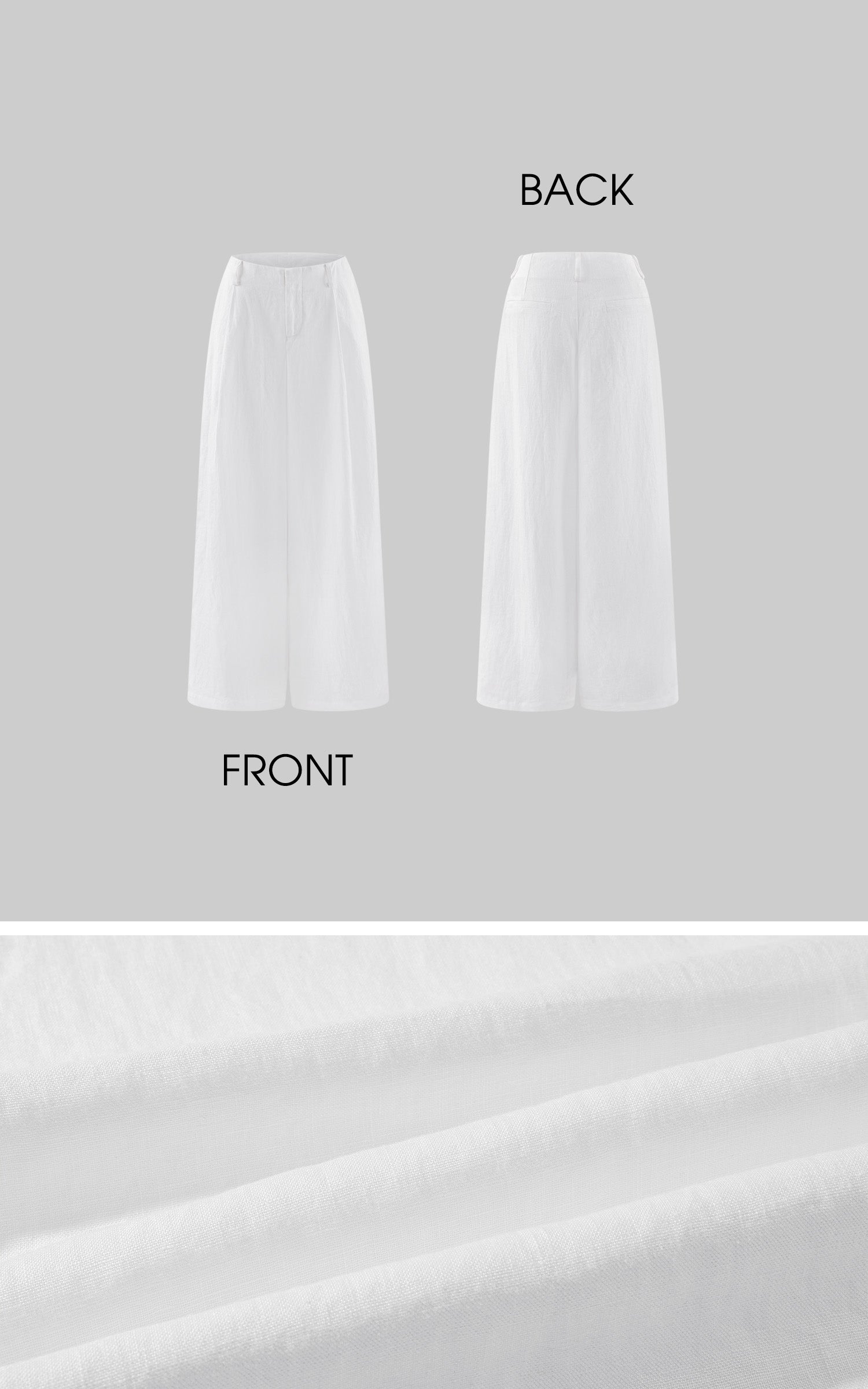 0122stepll Relaxed Linen Suit Set Blazer Pants &amp; Wrap Skirt Overlay