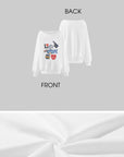 0122stepll New York Graphic Oversized Sweatshirt