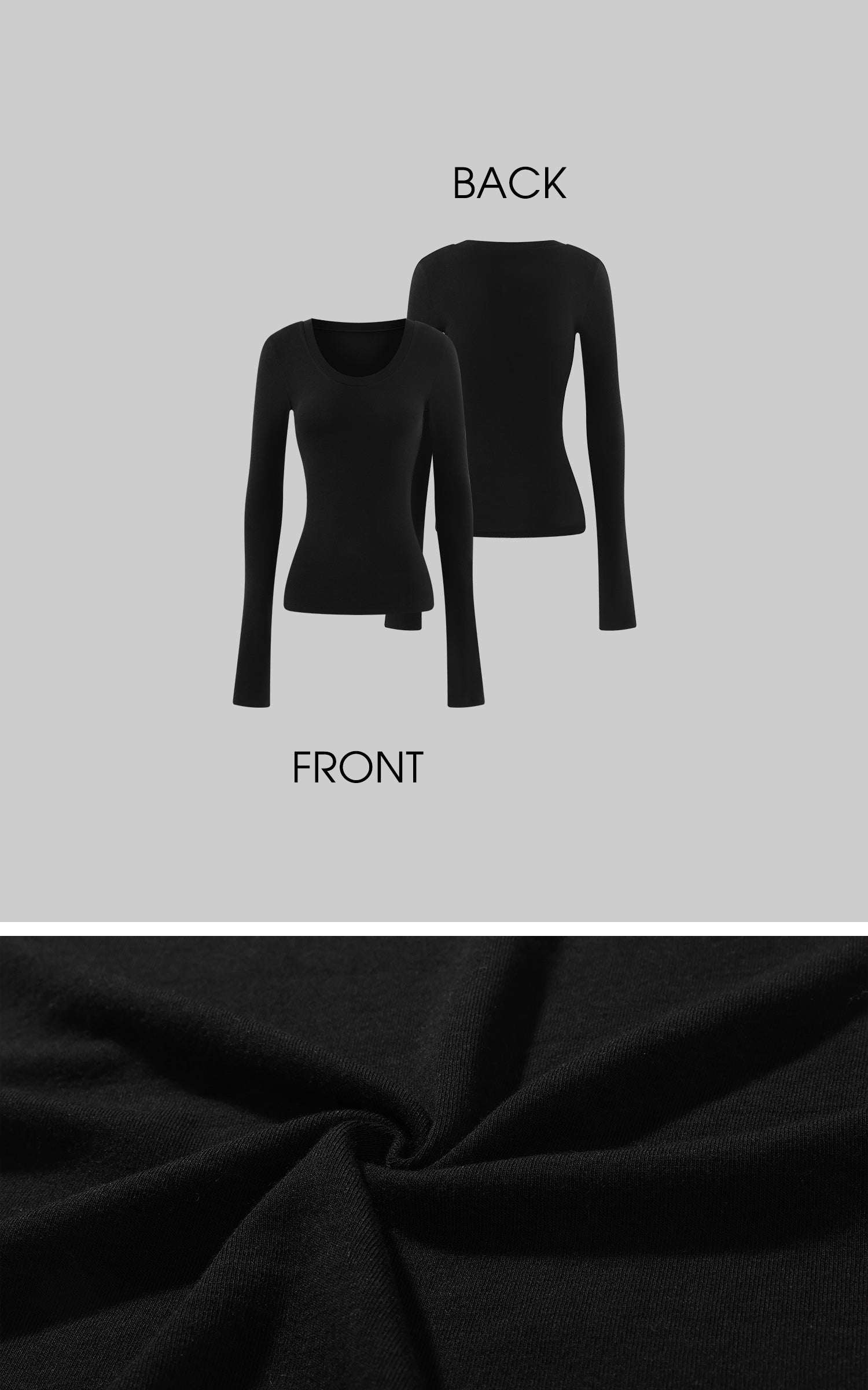 0122stepll Essential Knit Slim Long Sleeve Top