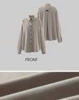 Rase le sol Relaxed Shirt and Wide-Leg Pants Set