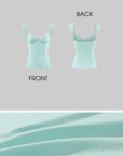 ROVENTE Lace Trim Sculpting Camisole Top
