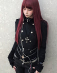 Rase le sol Structured Wool Military Jacket