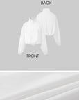 IAMXIAA Cropped Windbreaker Jacket and Relaxed Shorts Set