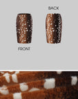 0122stepll Fawn Print Faux Fur Mini Skirt
