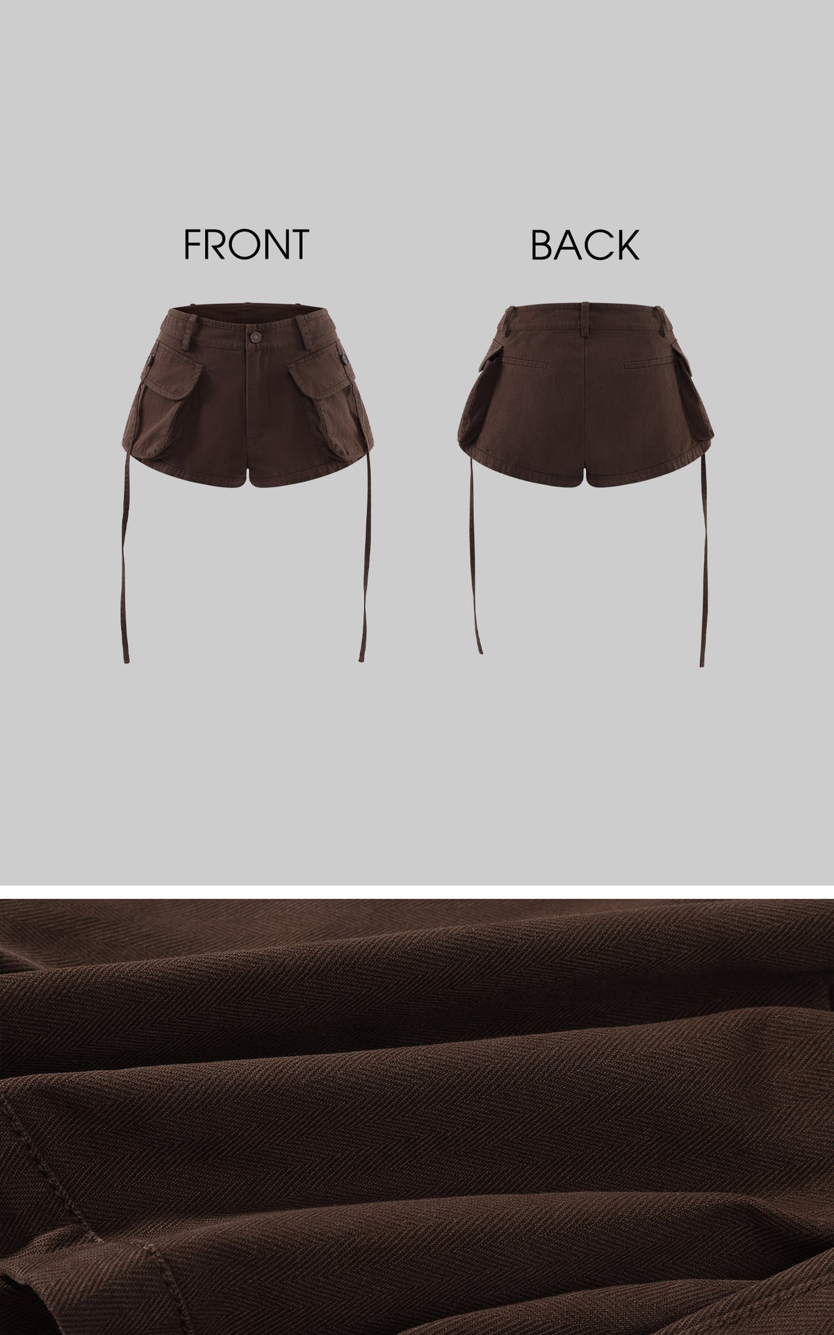 WARDEN EDGE Cargo Pocket Micro Shorts