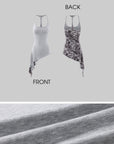 Rase le sol Asymmetric Layered Camisole Top