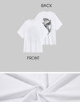 0122stepll Renaissance Graphic Oversized T-Shirt