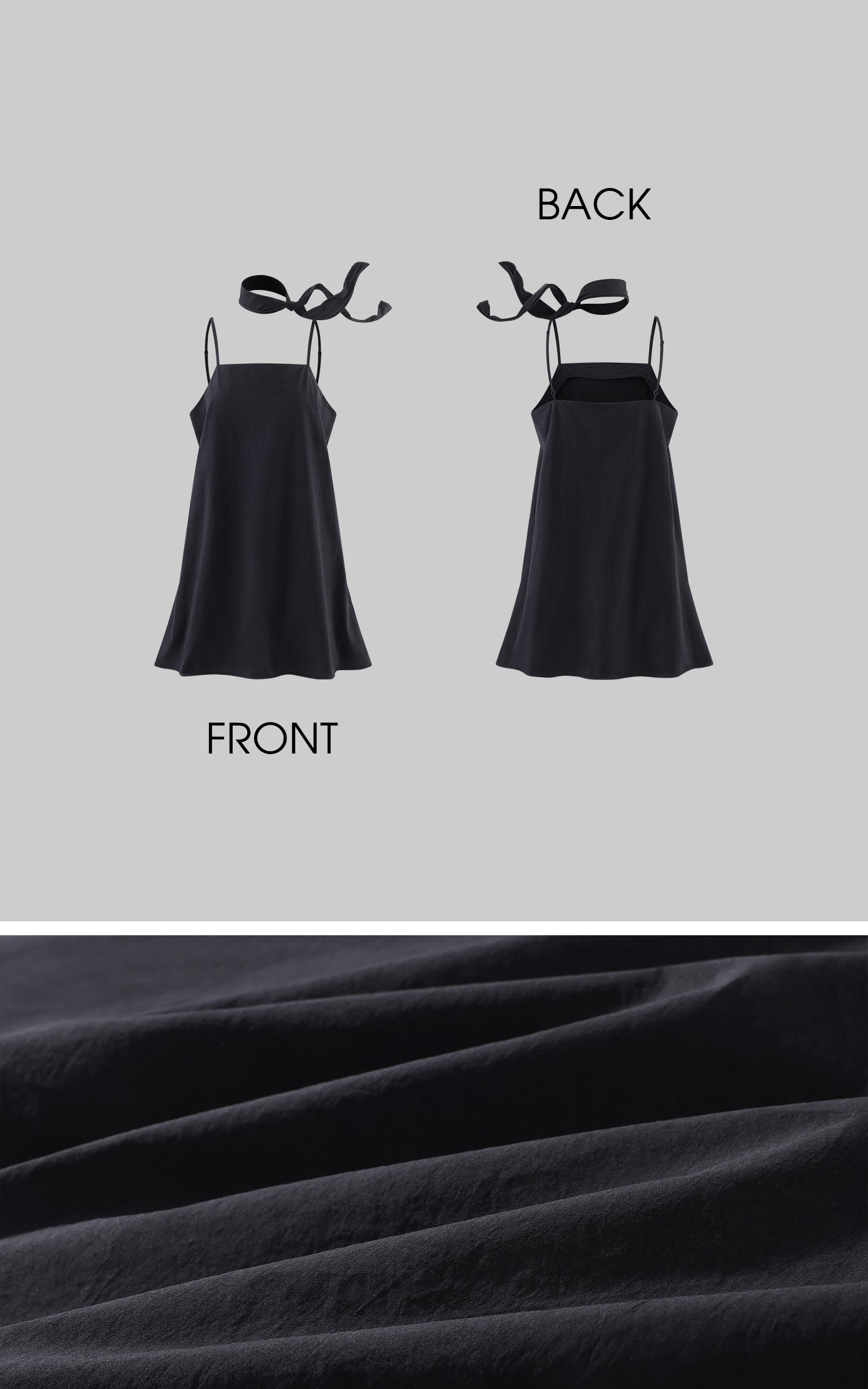 0122stepll Scarf Slip Dress &amp; Sheer Lace Skirt Set