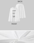 0122stepll T-shirt à manches longues oversize Resilient Club avec motif graphique