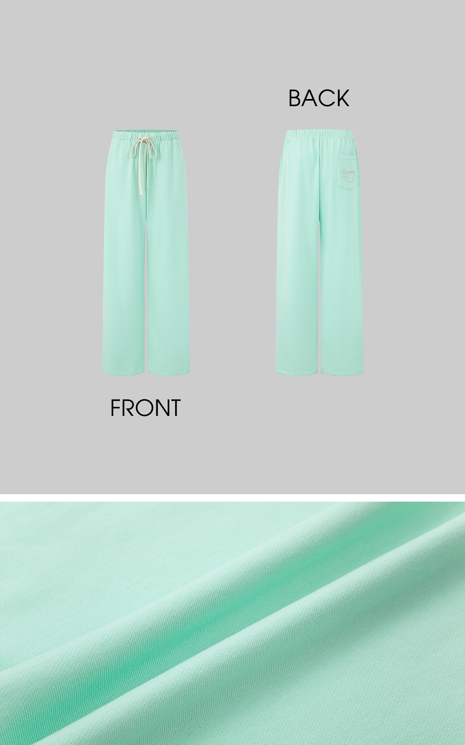 IAMXIAA Oversized Wide Leg Lounge Pants