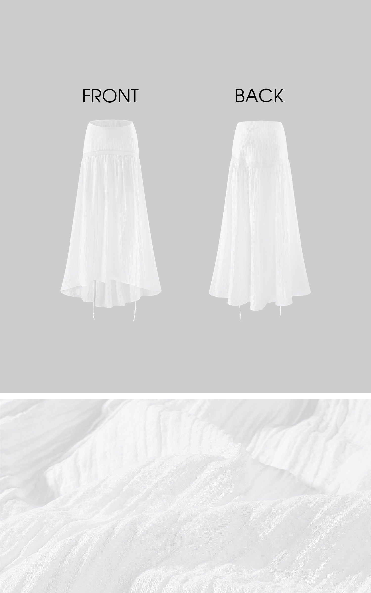ROVENTE Ruffled Off-Shoulder Top &amp; Draped Skirt Set