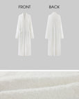 0122stepll Cloud Knit Cardigan, Cami & Wide-Leg Pants Set