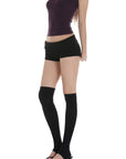 IAMXIAA Square Neck Fitted Short Sleeve T-Shirt