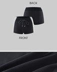 WARDEN EDGE Contoured Zip-Up Hoodie & Contrast Panel Shorts Set