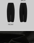 Rase le sol Structured Hooded Blazer and Wide Leg Trouser Set