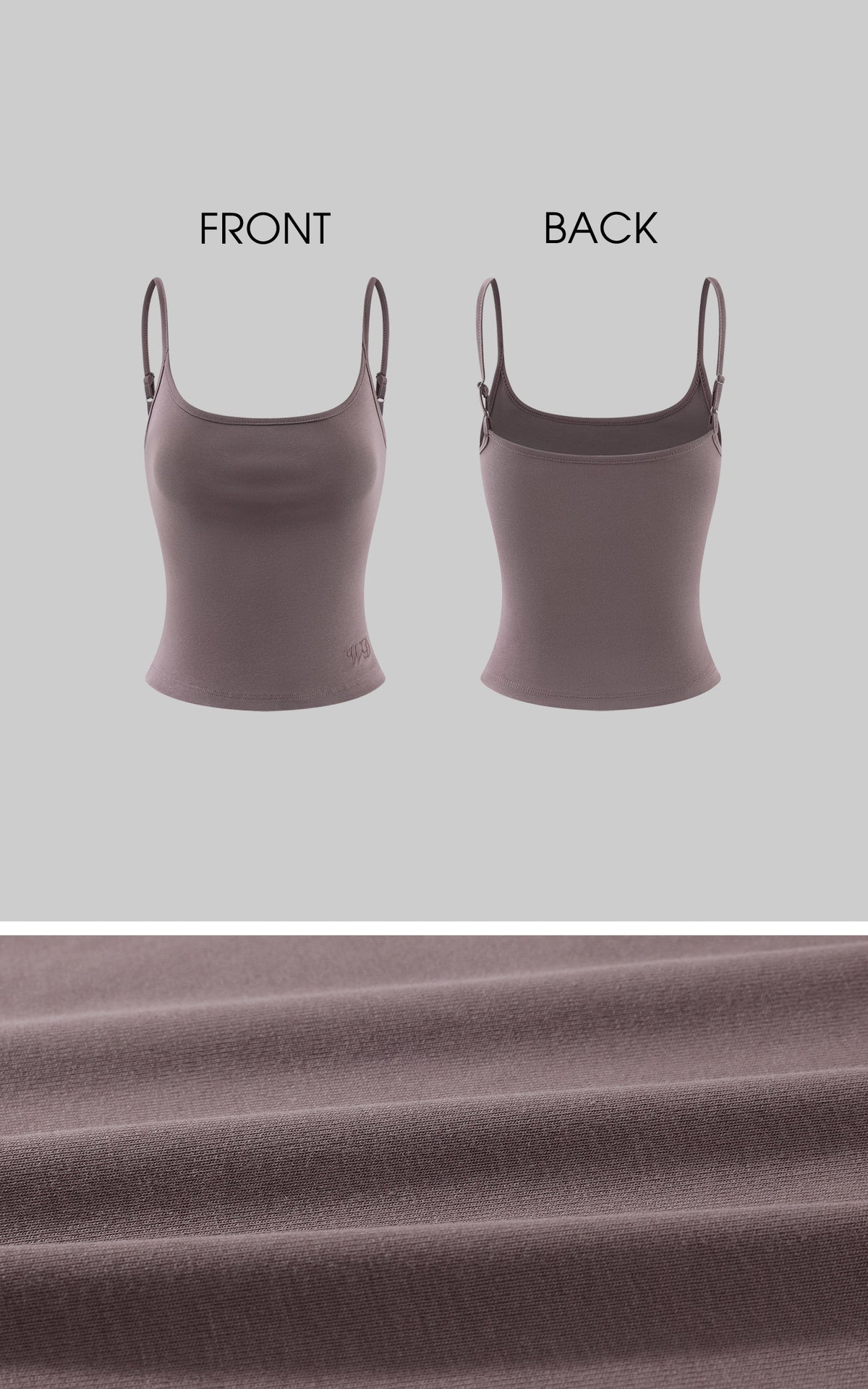 WARDEN EDGE Minimal Zip Hoodie &amp; Camisole &amp; Wide Leg Pants Three Piece Set