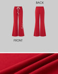 IAMXIAA Zip Hoodie & Wide-Leg Sweatpants Set