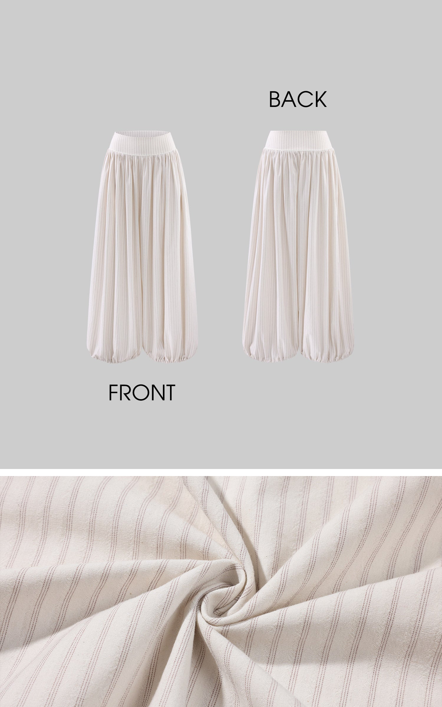 WARDEN EDGE Textured Wide Balloon Pants