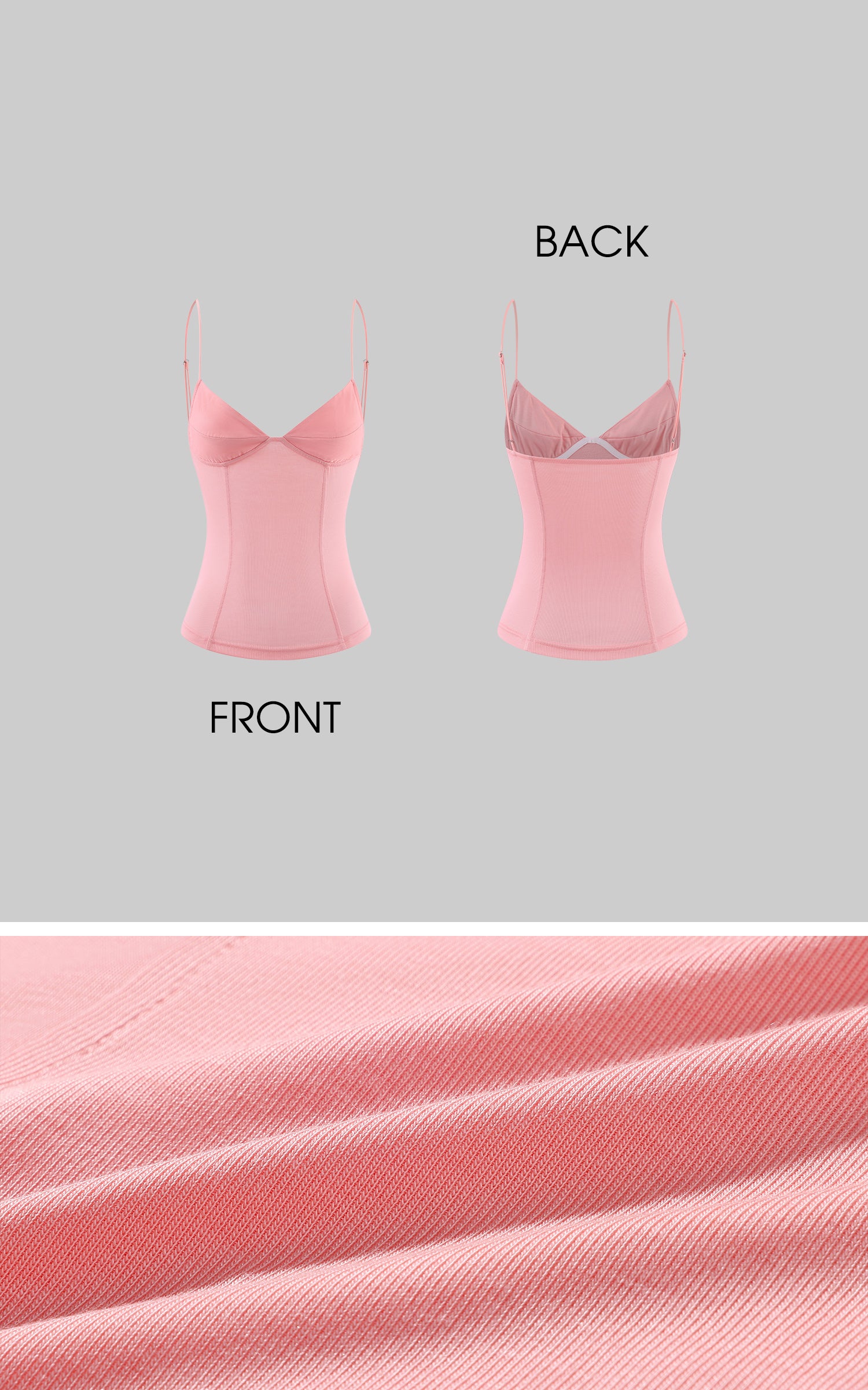 Rase le sol Sculpted Camisole &amp; Slogan Embroidered Wide-Leg Shorts Set