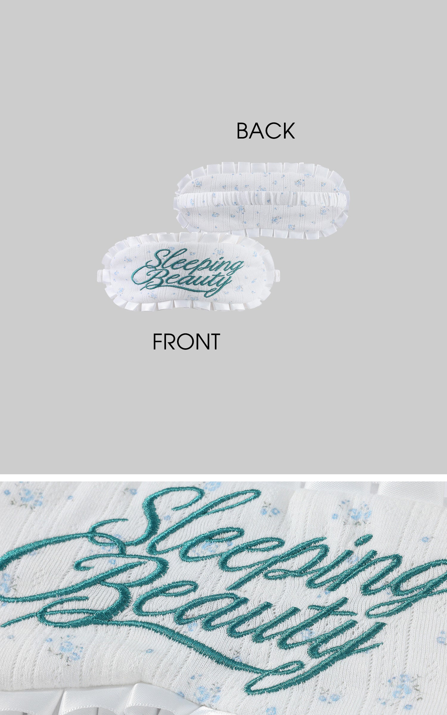 WARDEN EDGE Sleeping Beauty Lounge Set with Eye Mask