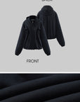 Rase le sol Sculptural Oversized Hoodie with Structured Drape