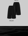 0122stepll Low-Rise Belted Wide-Leg Capri Pants