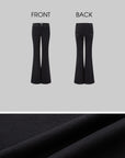 IAMXIAA Low-Rise Studded Flared Pants