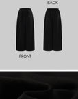 Rase le sol Bunny Ear Hoodie and Wide-Leg Sweatpants Set