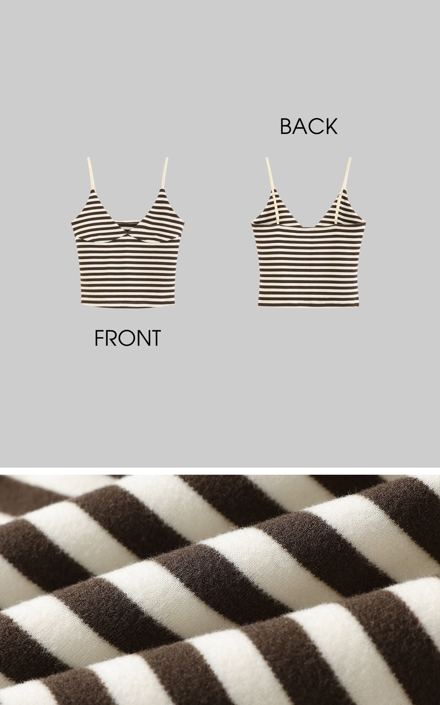 0122stepll 스트라이프 탑, 나시 &amp; 팬츠 3피스 세트